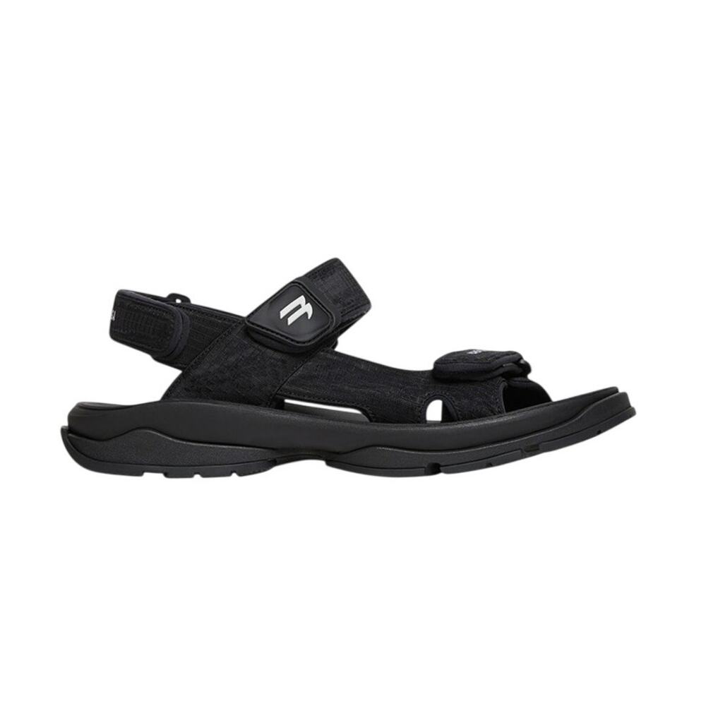 Balenciaga Chunky Tourist Black Sandal Footwear Size IT 47 / US 14 NWT
